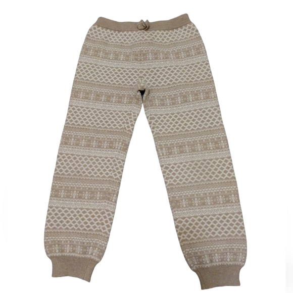 Janie & Jack Winter Swiss Alpine Soft Cotton Leggings Size 5 - Picture 4 of 6